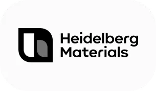 Logo producenta materiałów budowlanych Heidelberg